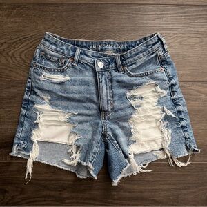 American Eagle Highest Rise Baggy Shorts